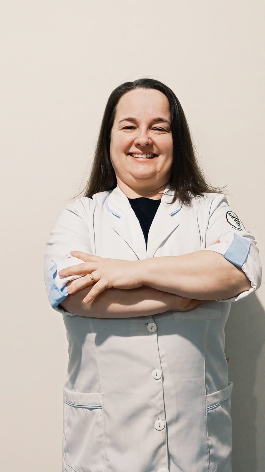 Gabi, fisioterapeuta e proprietária da Clínica Sublime